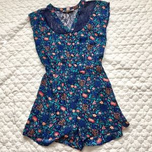 NWT Floral lace romper- free with purchase